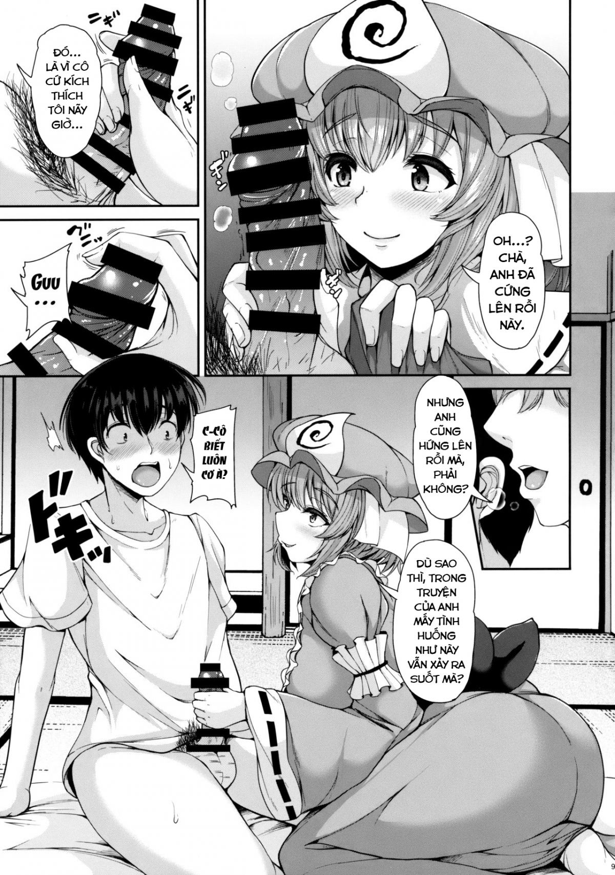 Đọc truyện hentai Yuyuko-san no Suki na Koto - Oneshot