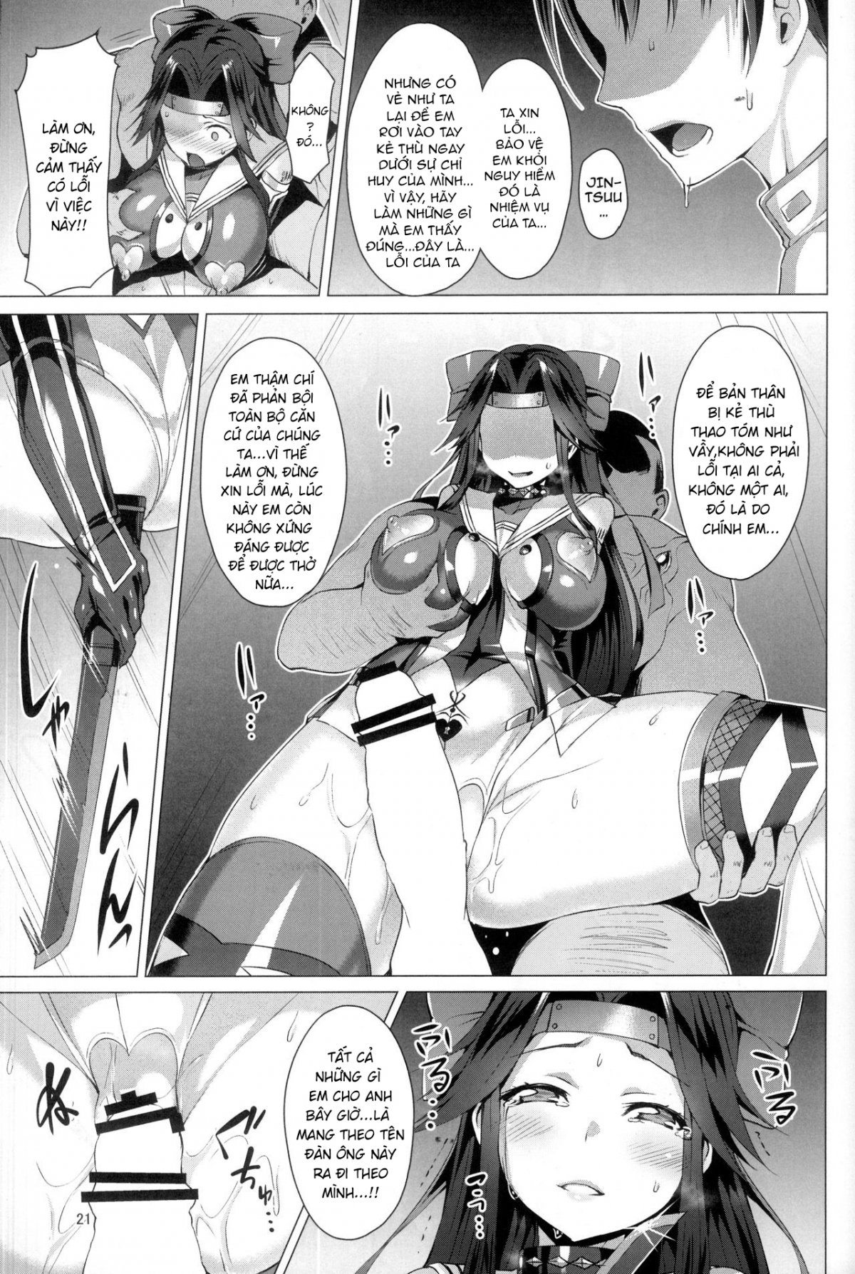 Đọc truyện hentai Slave Fleet Harlot Jintsuu - Oneshot