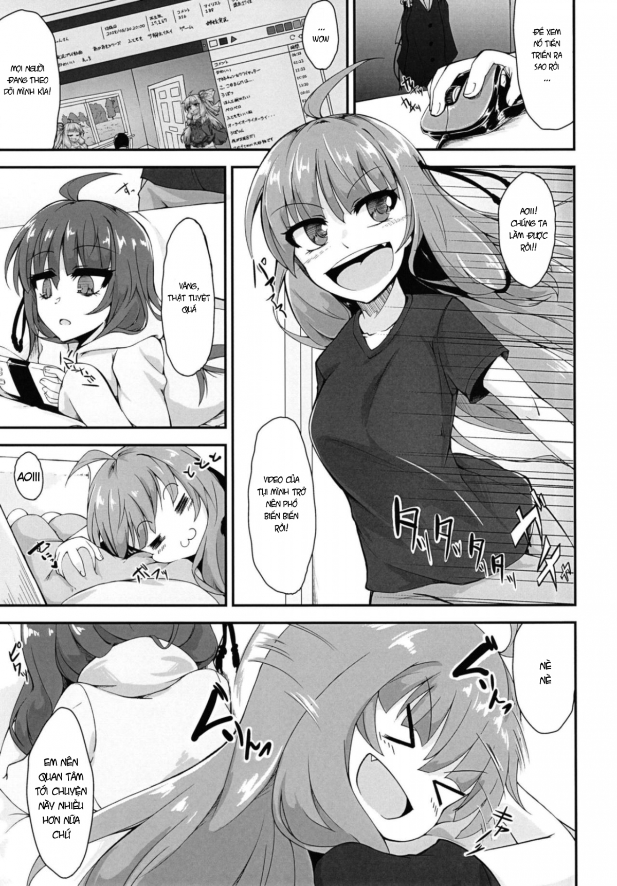 Đọc truyện hentai Tuyển Tập Thủ Dâm Lỗ ĐÍt - It Seems That Akane-chan is Playing With Her