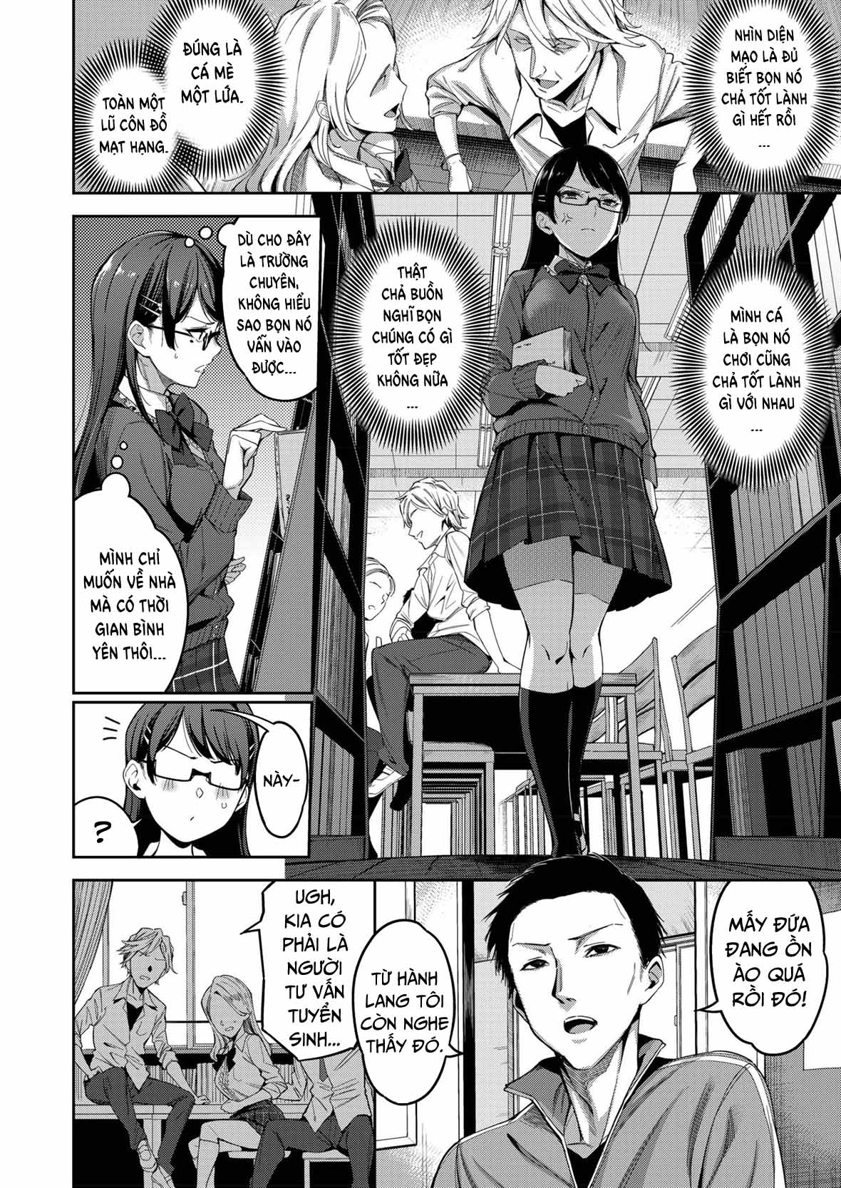 Đọc truyện hentai Anh thầy giáo may mắn và cô học sinh đen đủi - Oneshot Mlem