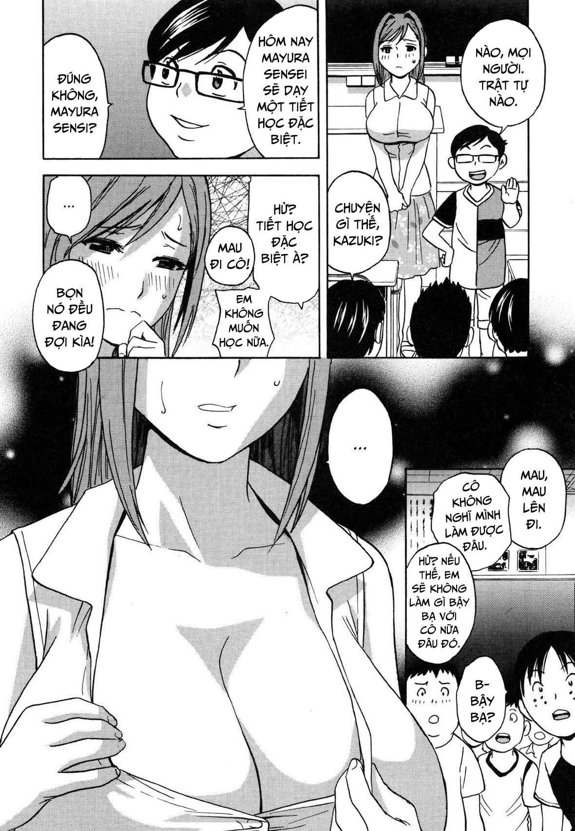 Đọc truyện hentai Trở thành một đứa trẻ và địt tất cả mọi người - Chap 6