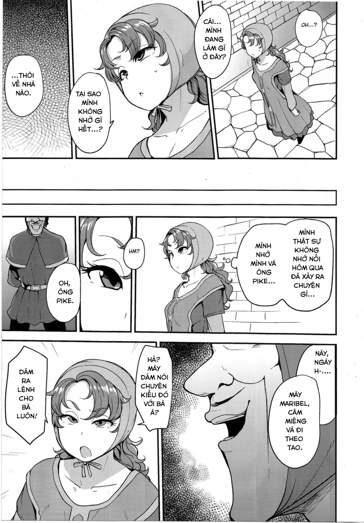 Đọc truyện hentai Amimoto no Musume Maribel Saimin Choukyou (Dragon Quest VII) - Chap 1
