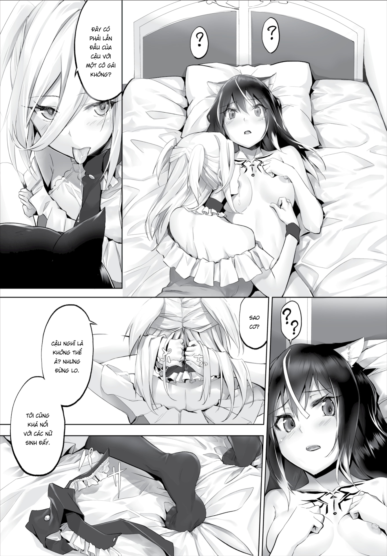 Đọc truyện hentai Nô lệ tai mèo - Chap 7(YURI!!!)