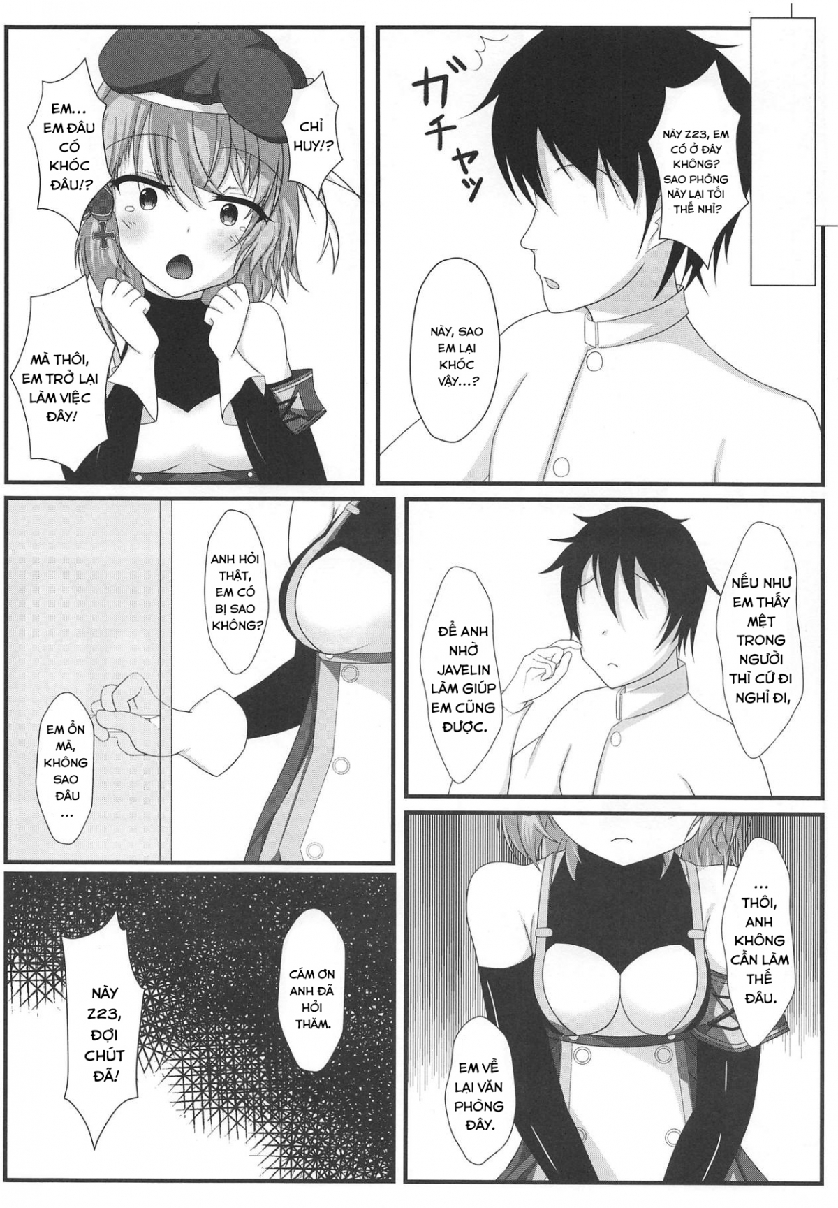 Đọc truyện hentai Thật là bó tay với chỉ huy (Azur lane) - Oneshot