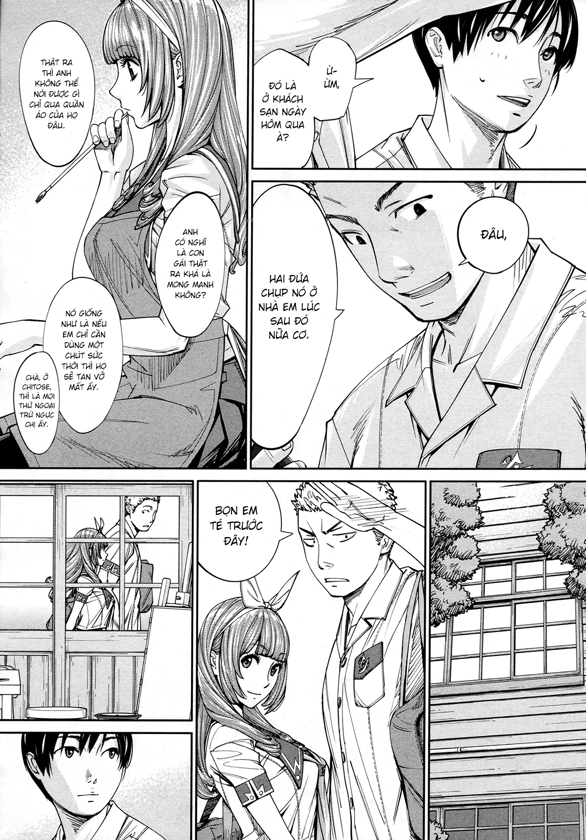 Đọc truyện hentai Chitose - Chap 4 - Kỳ nghỉ hè rạo rực.