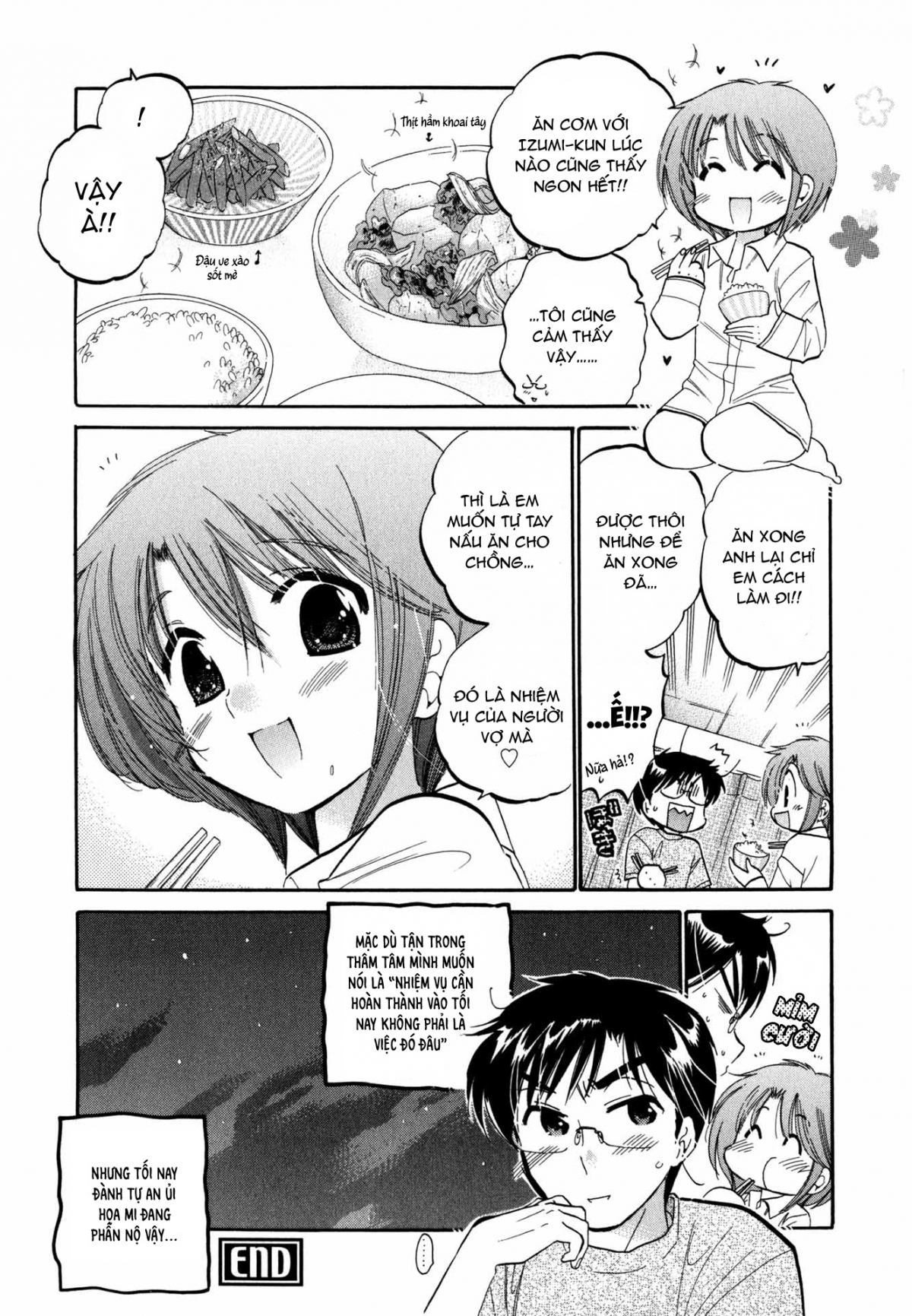 Đọc truyện hentai Vợ tôi là chủ tịch hội học sinh - Chap 2: Vợ tôi học bài