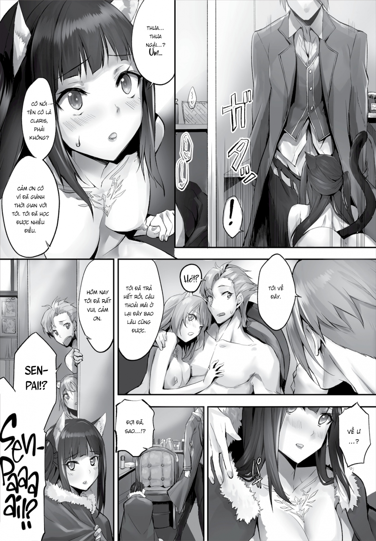 Đọc truyện hentai Nô lệ tai mèo - Chap 5