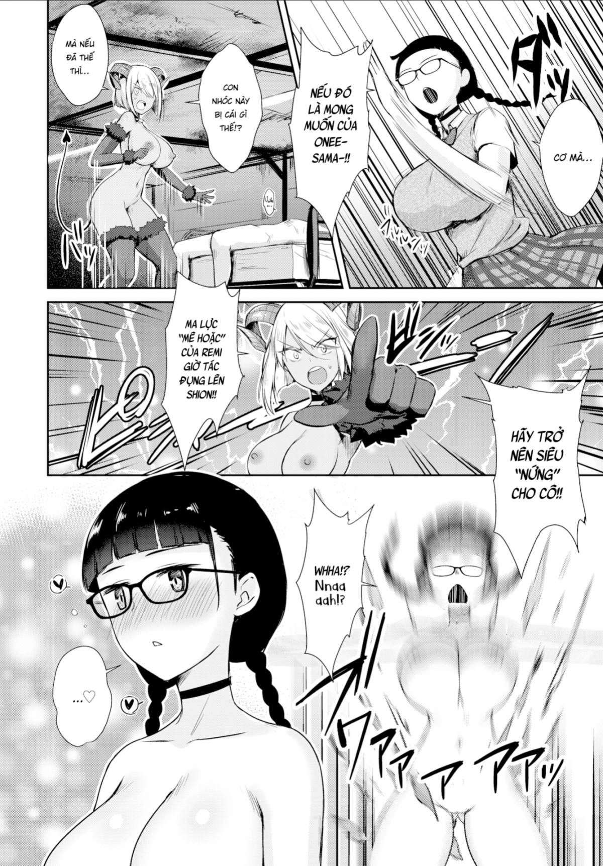 Đọc truyện hentai Hàng xóm của tôi là Succubus - Chap 4