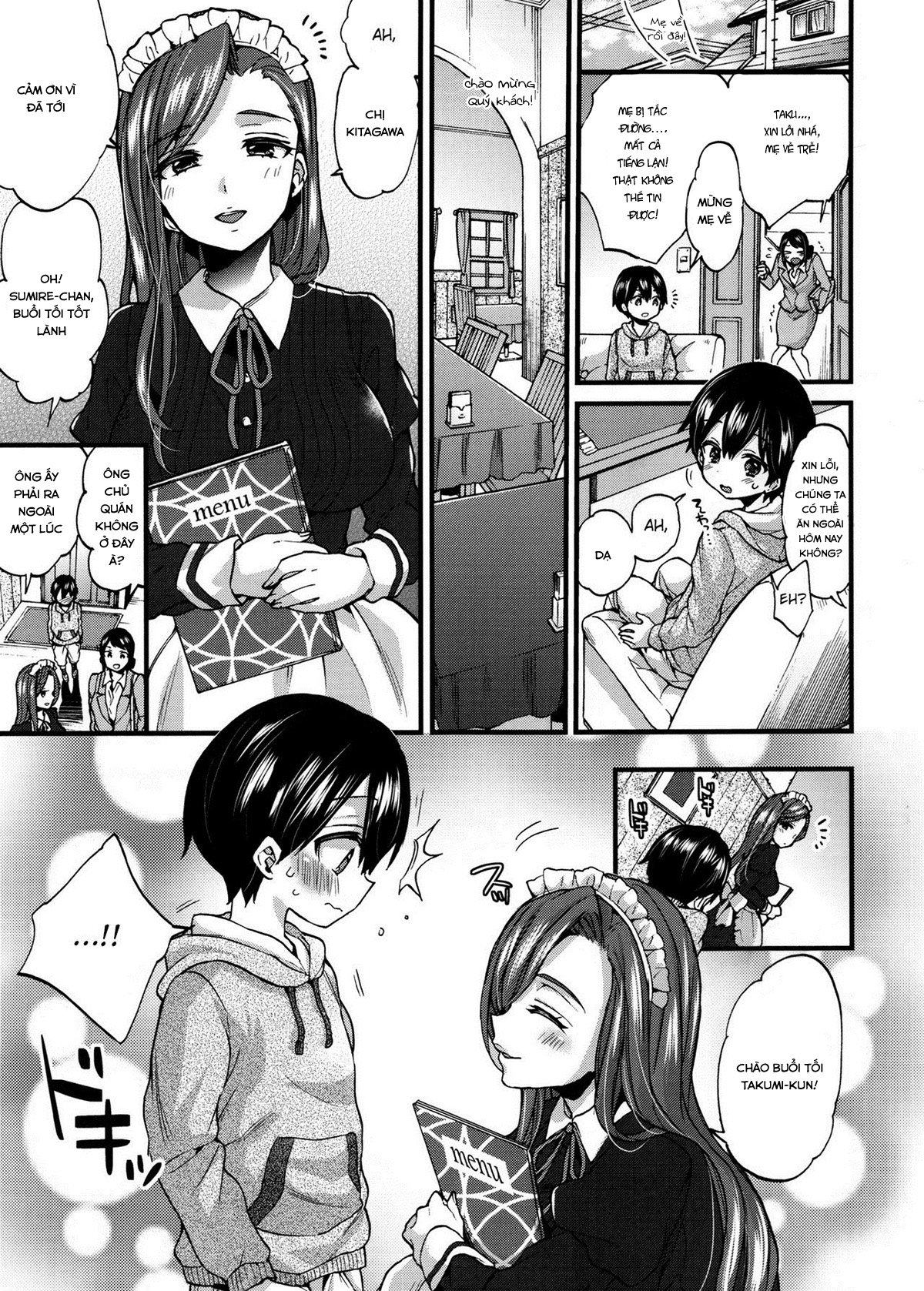Đọc truyện hentai Naisho no Gohoushi - Oneshot