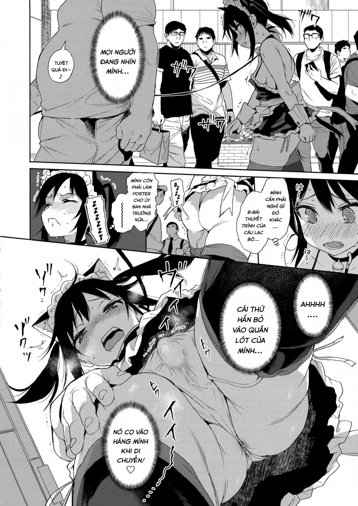 Đọc truyện hentai JC Chikan de Seikyouiku 2 - Oneshot