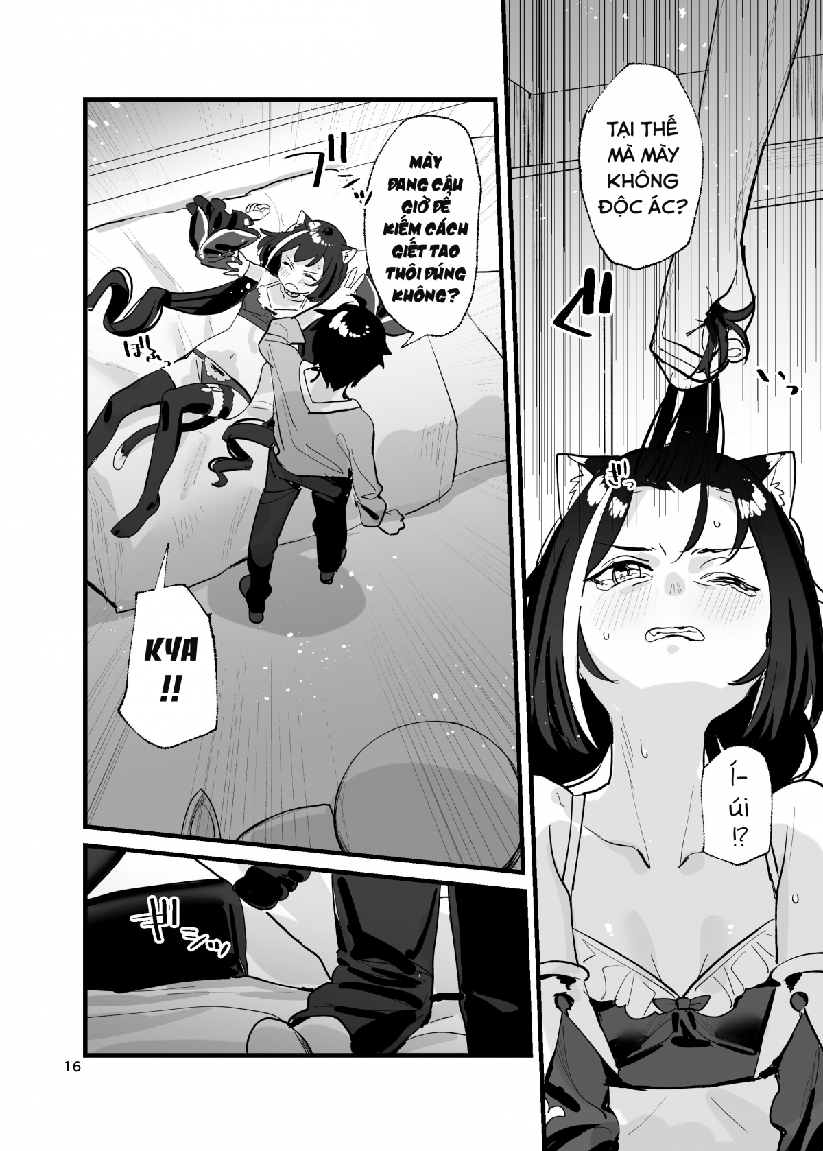 Đọc truyện hentai VÌ EM LÀ KẺ PHẢN BỘI KYARU - CHAN À ! - Chap 2: VÌ EM LÀ KẺ PHẢN BỘI KYARU CHAN À!