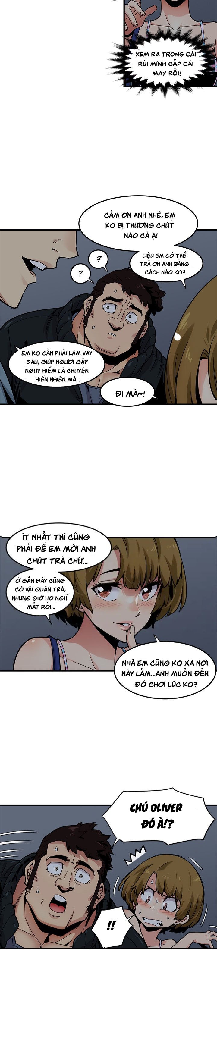 Đọc truyện hentai Canh Phòng - Chap 2: May Mắn...