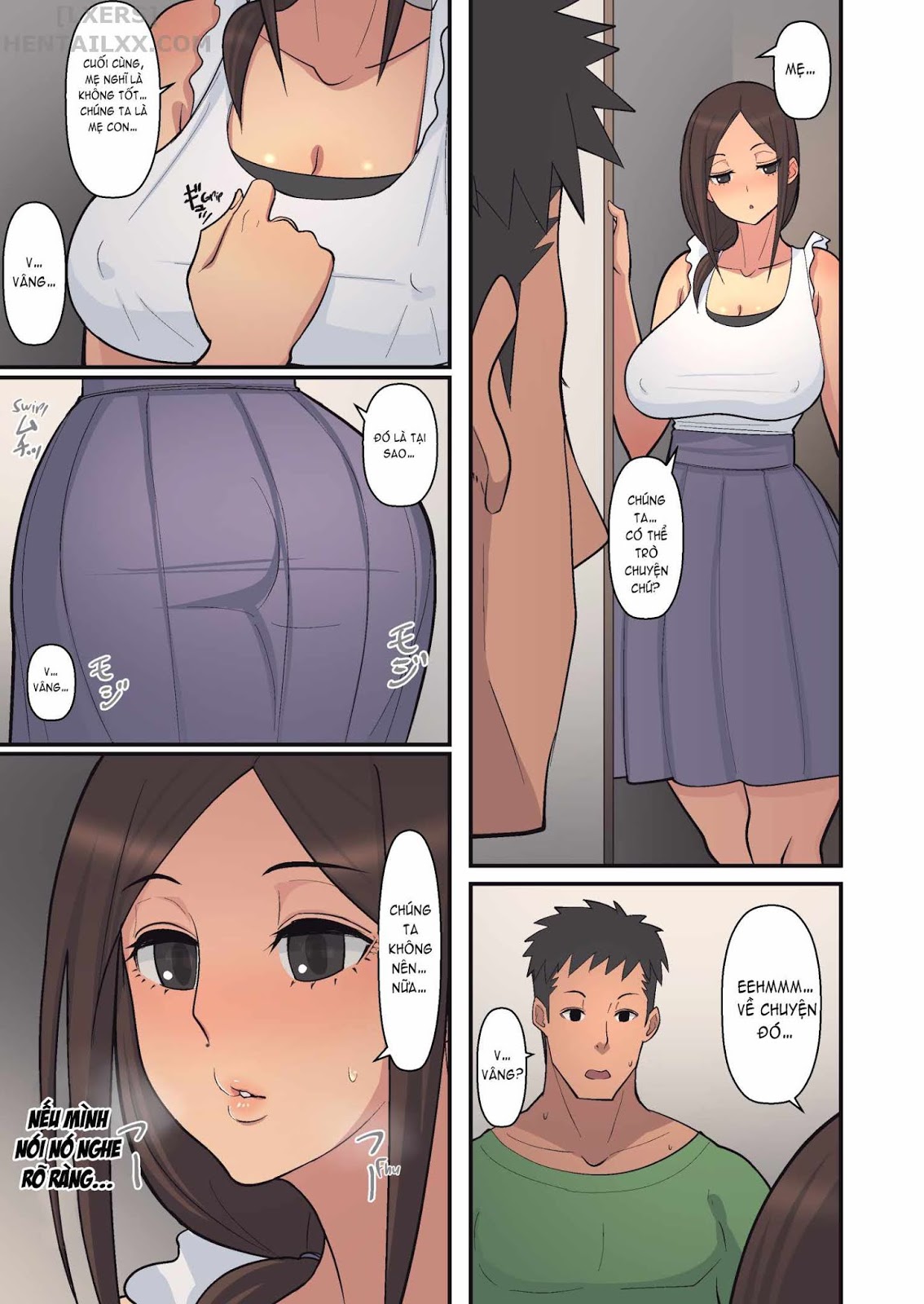 Đọc truyện hentai Haha kara Inbo ni Natta Wake - Oneshot