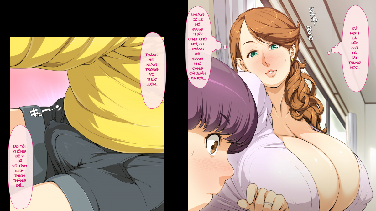 Đọc truyện hentai Oba-san to Boku no H na Obenkyou - Chap 2