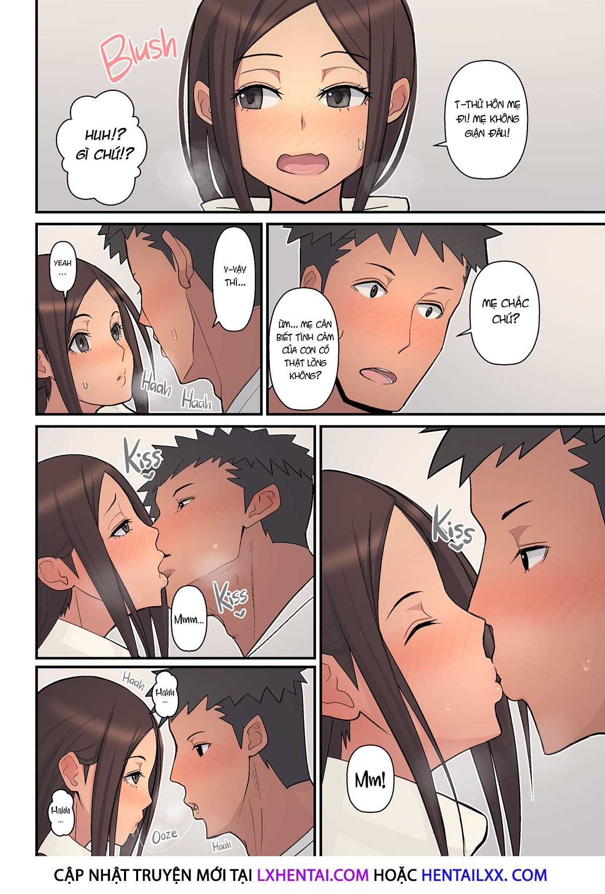 Đọc truyện hentai Haha kara Inbo ni Natta Wake - Oneshot - Không che