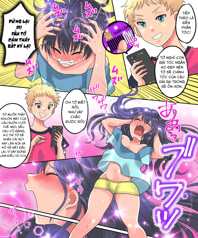 Đọc truyện hentai Trả đũa bằng ứng dụng TSF! - Oneshot