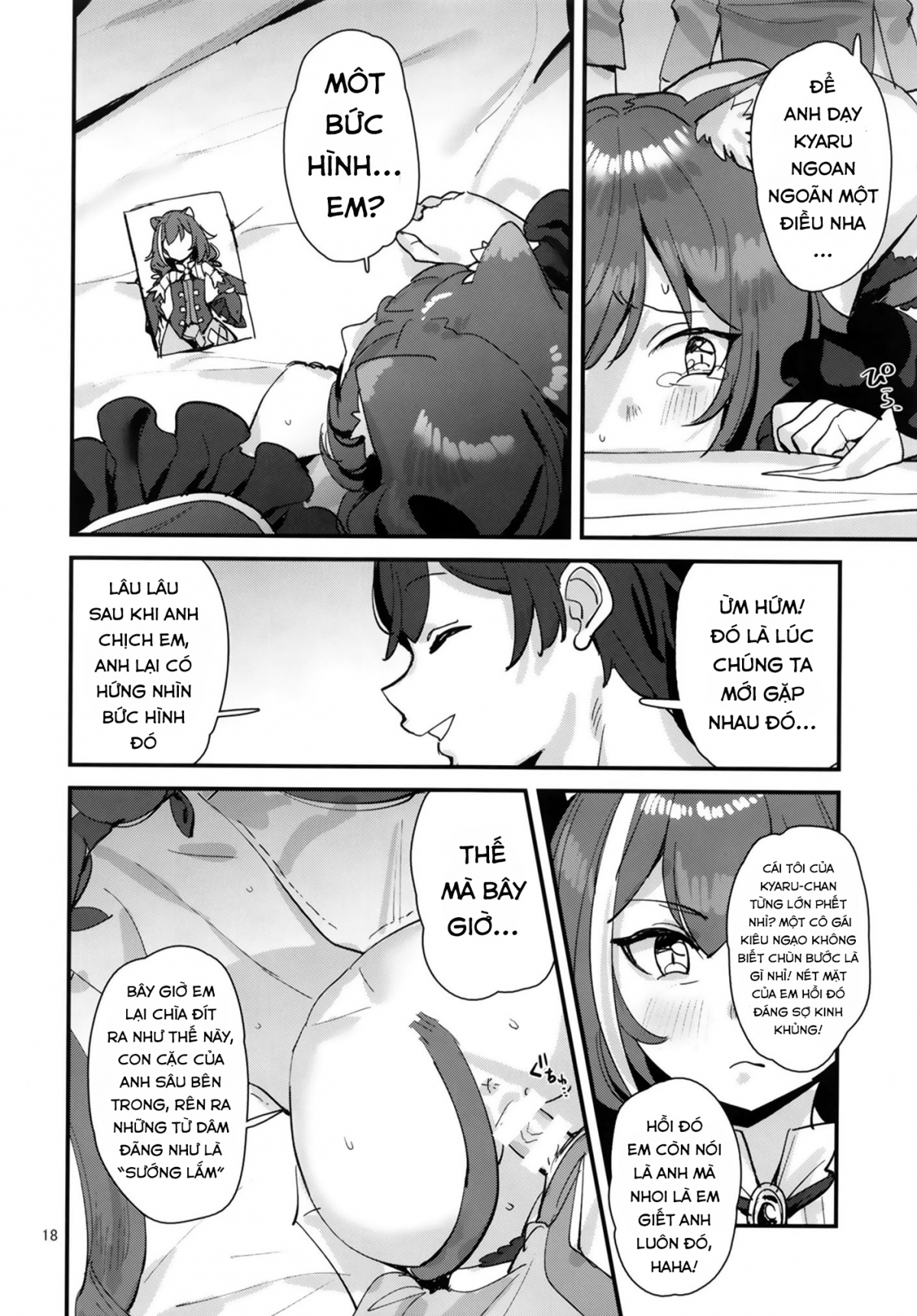 Đọc truyện hentai VÌ EM LÀ KẺ PHẢN BỘI KYARU - CHAN À ! - Chap 1