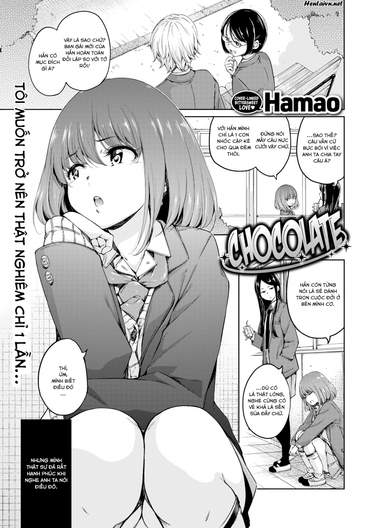 Đọc truyện hentai Tình Yêu Cũng Ngọt Ngào Đăng Đắng Như Sôcôla - Oneshot