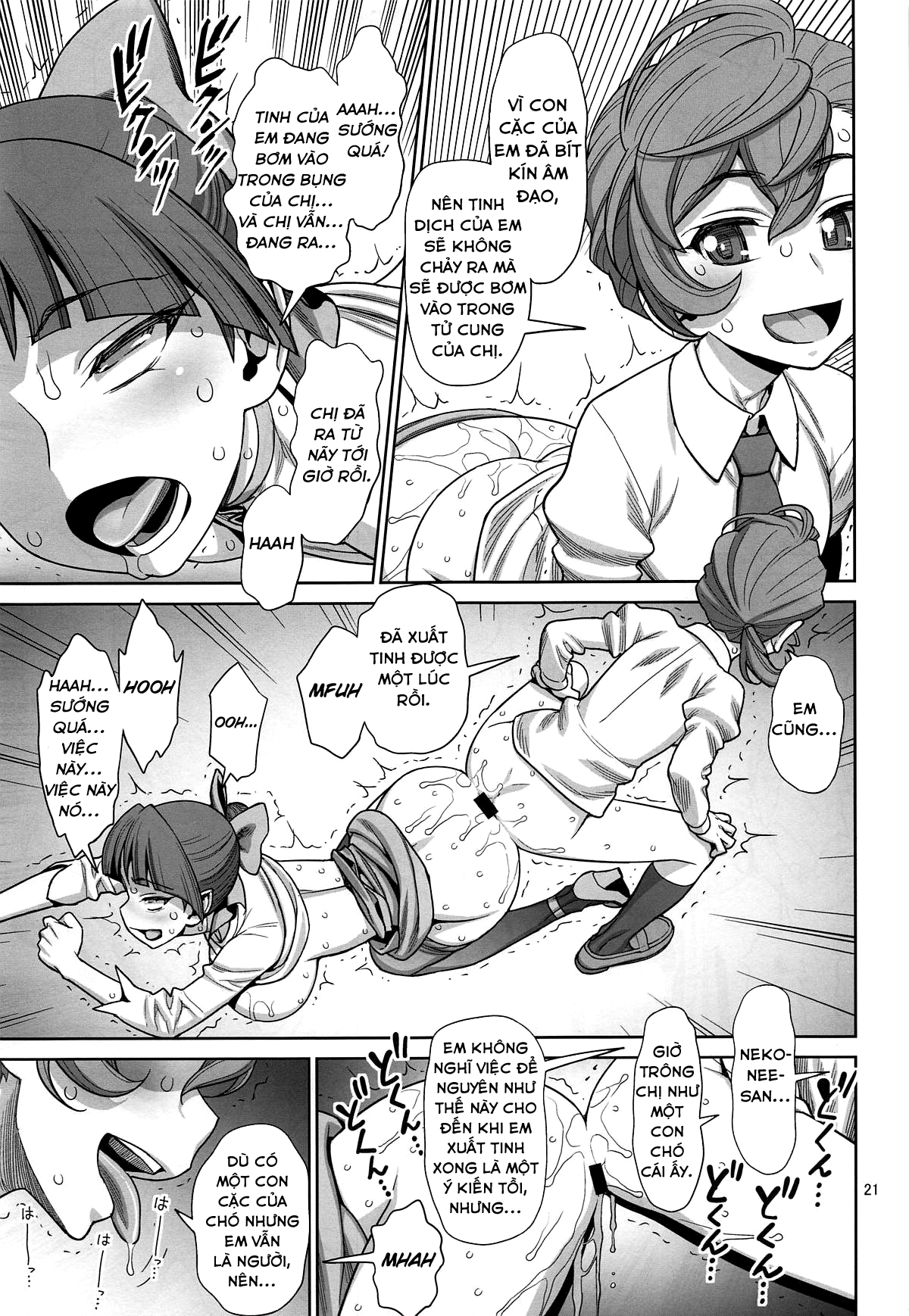 Đọc truyện hentai Bibibi no Biketsugou - Oneshot