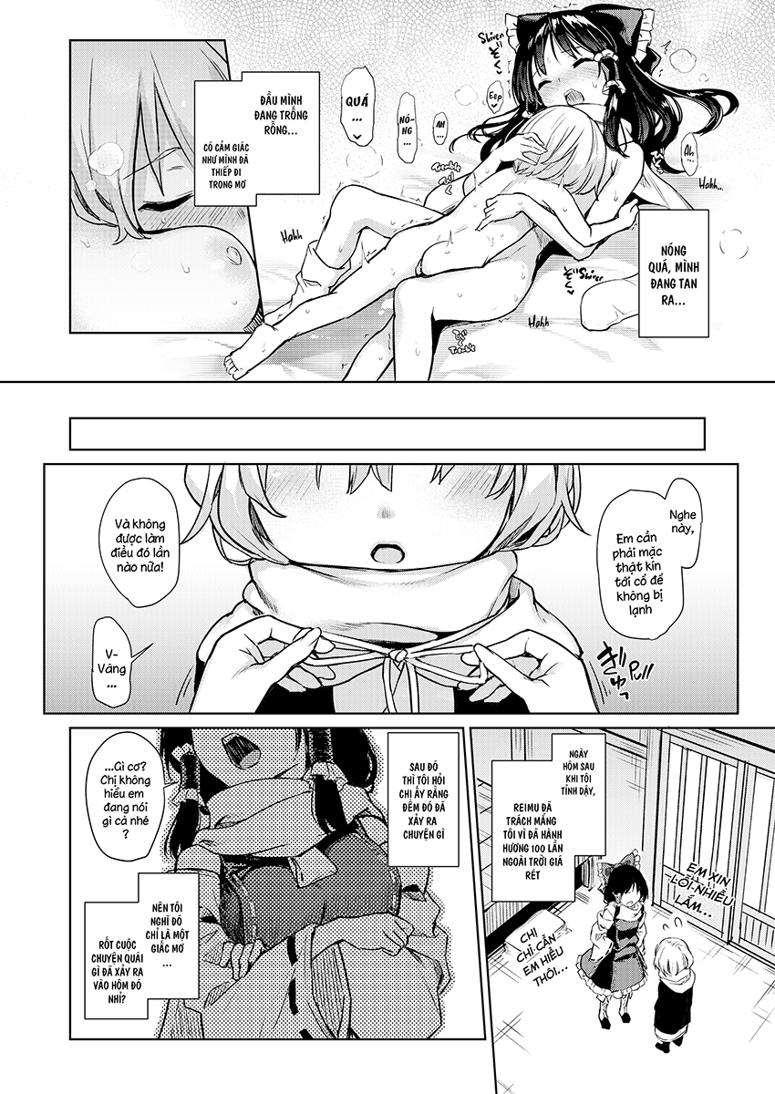 Đọc truyện hentai Atatame Jouzu no Reimu-san (Touhou Project) - Oneshot
