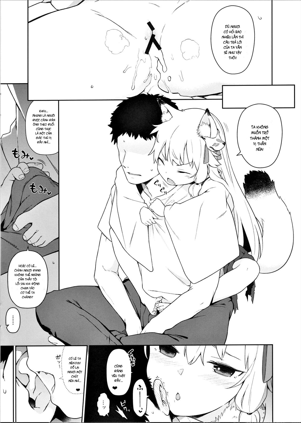 Đọc truyện hentai Kaijou Genteibon Noja Kami-samayo! - Oneshot