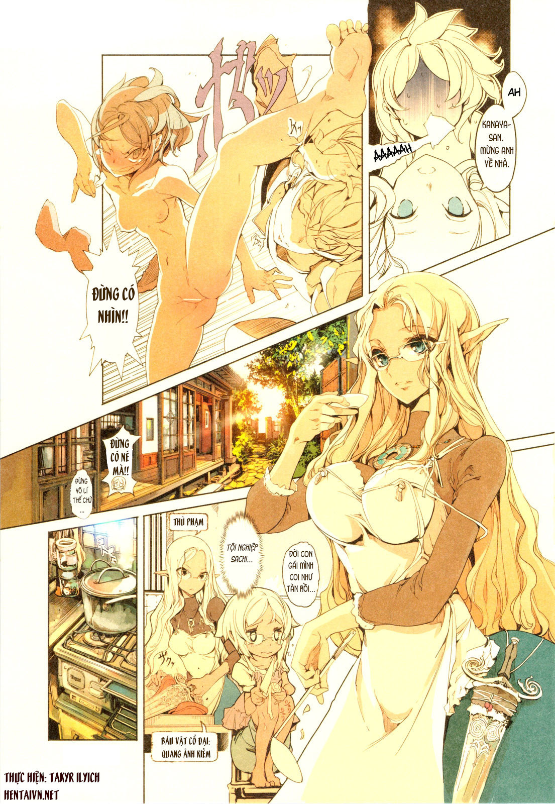 Đọc truyện hentai Cô Vợ Yêu Tinh - Tiền Truyện: Kanaya x Norn