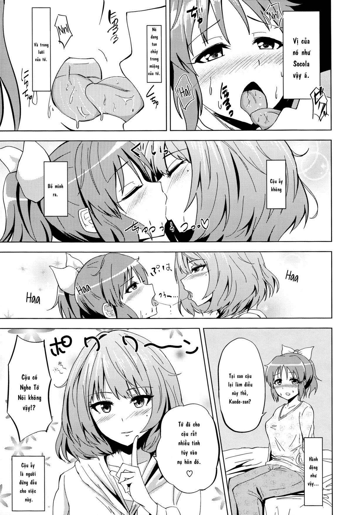 Đọc truyện hentai Kaede-san's Teasing of Nana (The Idolmaster) - Oneshot