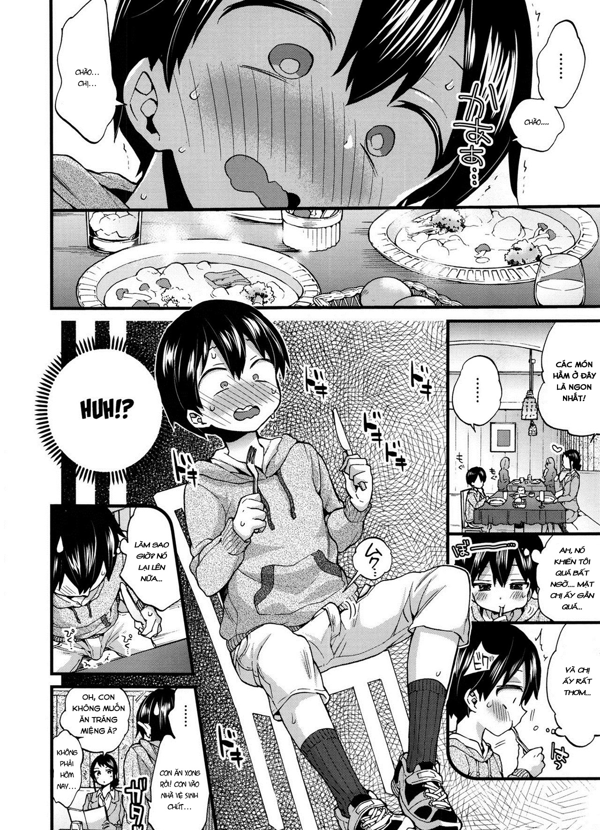Đọc truyện hentai Naisho no Gohoushi - Oneshot