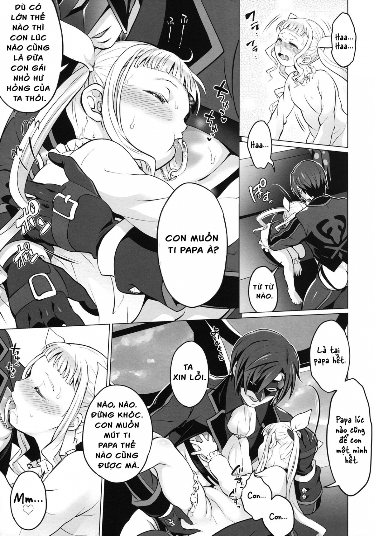 Đọc truyện hentai Papa ni AmaElle Futanari Manamusume (Tales of Xillia) - Oneshot
