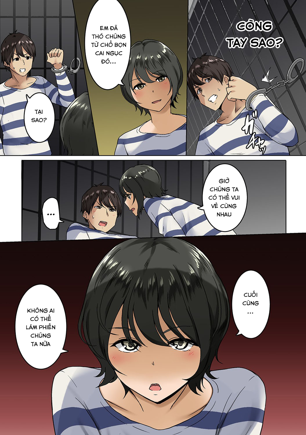 Đọc truyện hentai Kangoku Zemi Kanshu ni Zettai Fukujuu o Shiirarete - Chap 6