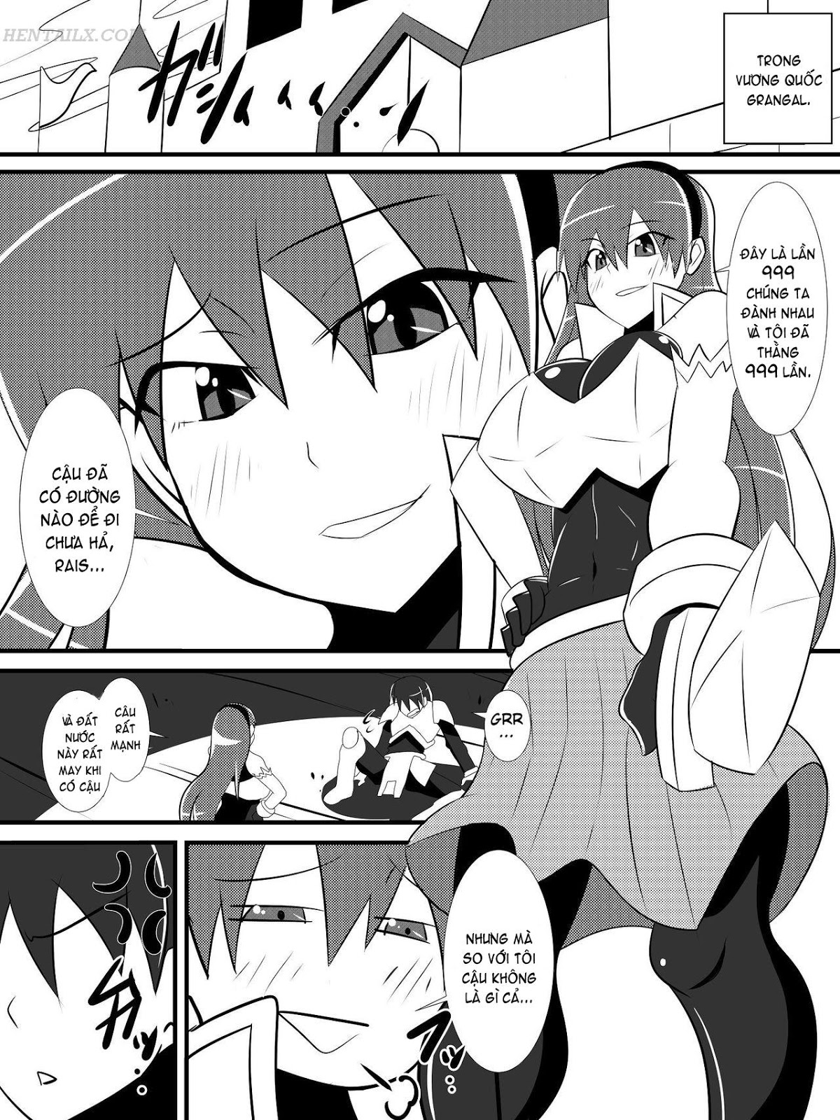Đọc truyện hentai Osananajimi no Onna Kishi ga Oujo ni Naru Made Zenpen - Chap 1