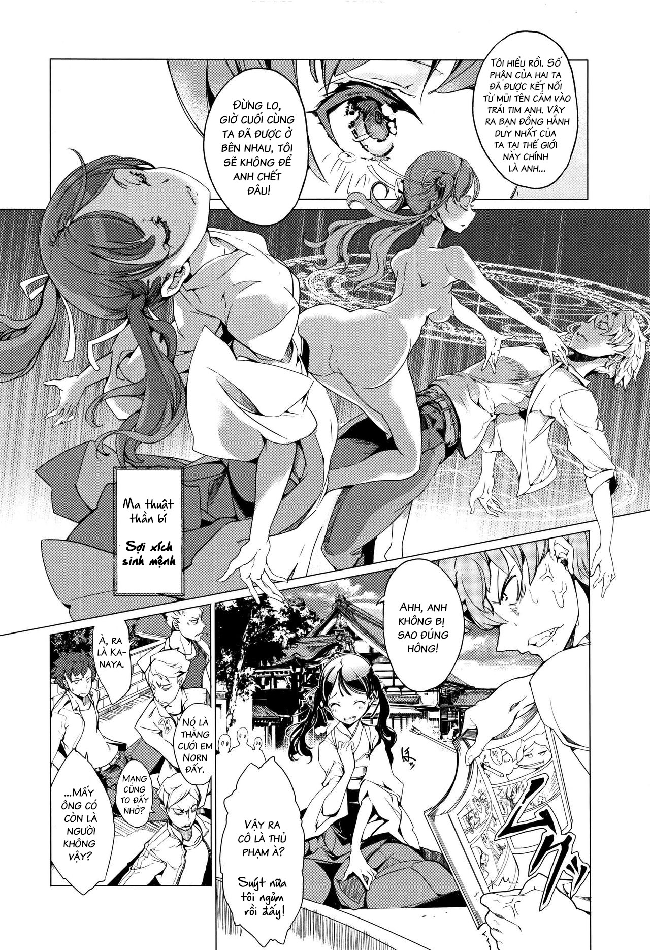 Đọc truyện hentai Cô Vợ Yêu Tinh - Chap 3