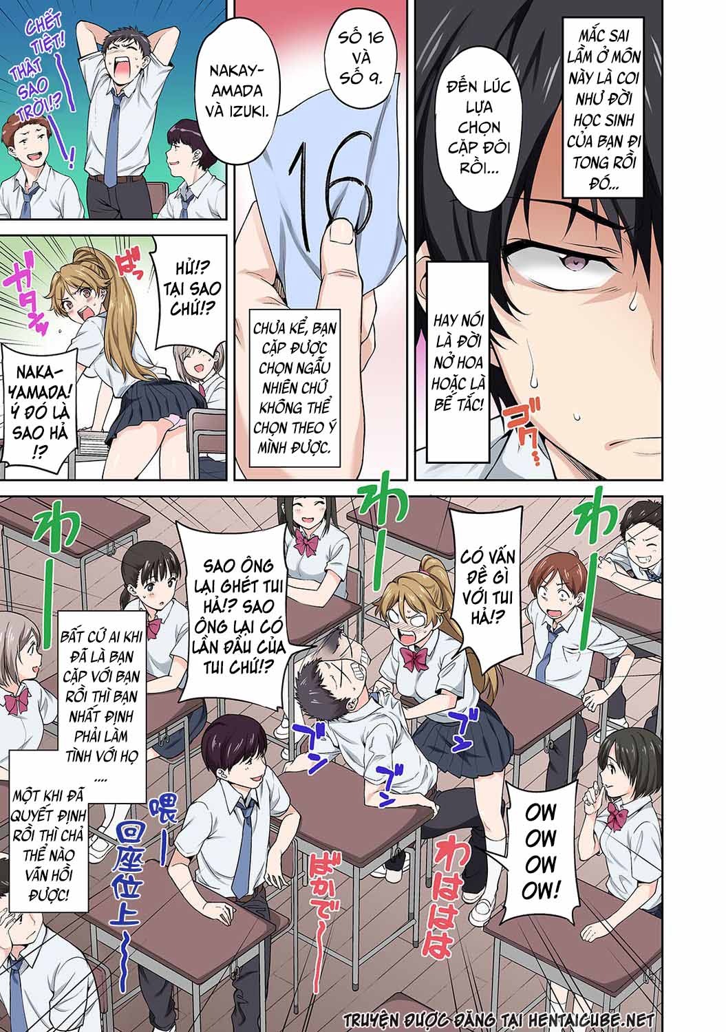 Đọc truyện hentai Bài kiểm tra giới tính, nhưng thực ra là ép địt - Chap 1