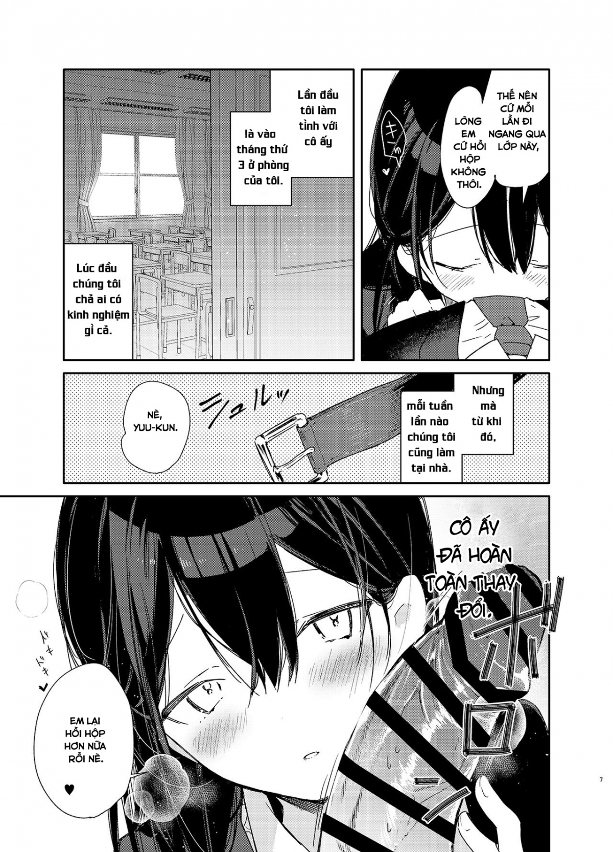 Đọc truyện hentai Kousai Hantoshime no Kanojo to Houkago Torotoro Ecchi - Ngọt,nữ chính siêu moe~ - Oneshot