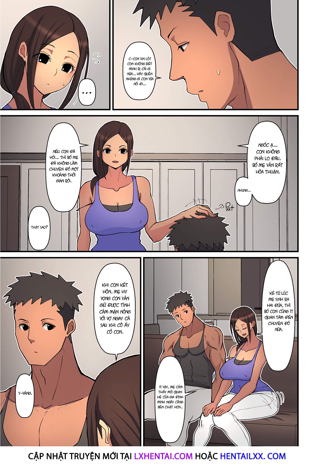 Đọc truyện hentai Haha kara Inbo ni Natta Wake - Oneshot - Không che