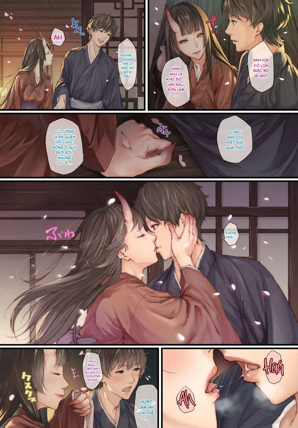 Đọc truyện hentai Tấm Vải Trao Em - Oneshot