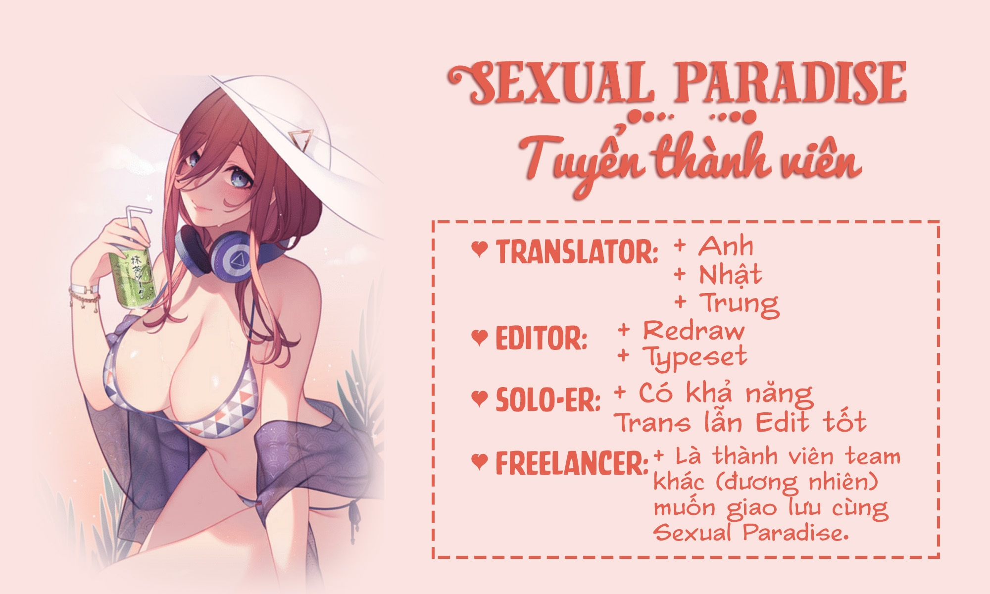 Đọc truyện hentai Mối Tình Đẫm Nước - Oneshot