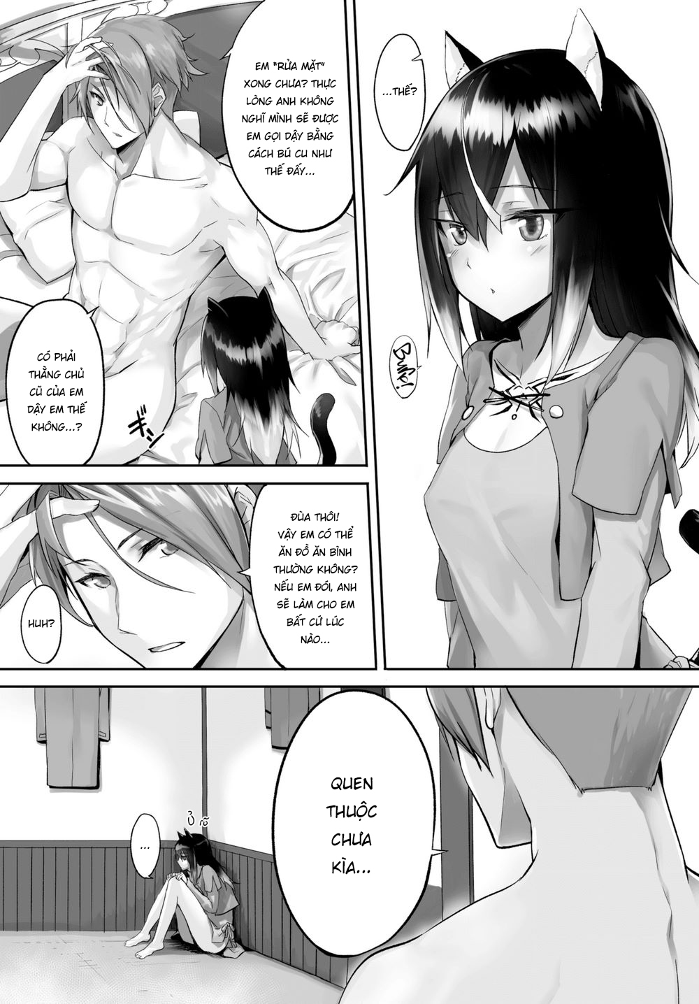 Đọc truyện hentai Nô lệ tai mèo - Chap 2