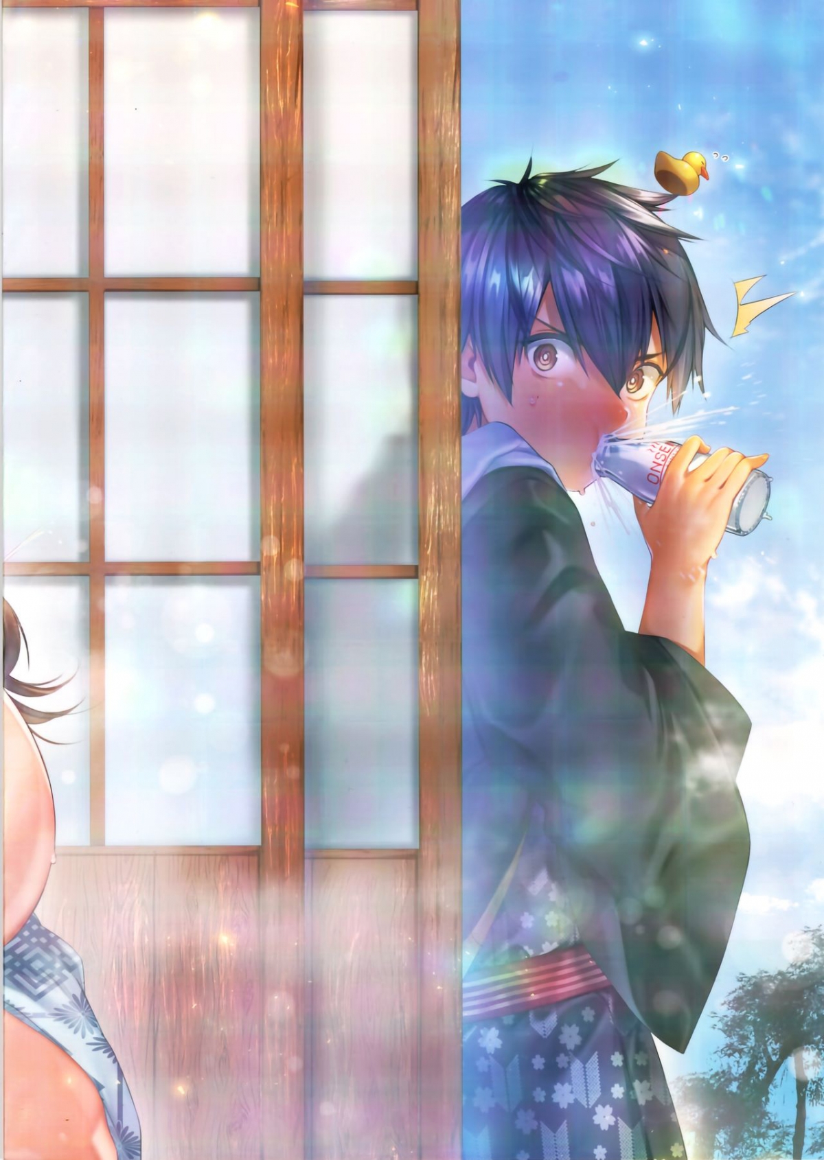 Đọc truyện hentai Suối Nước Nóng và Bầu Sữa Ngọt Ngào! - Oneshot