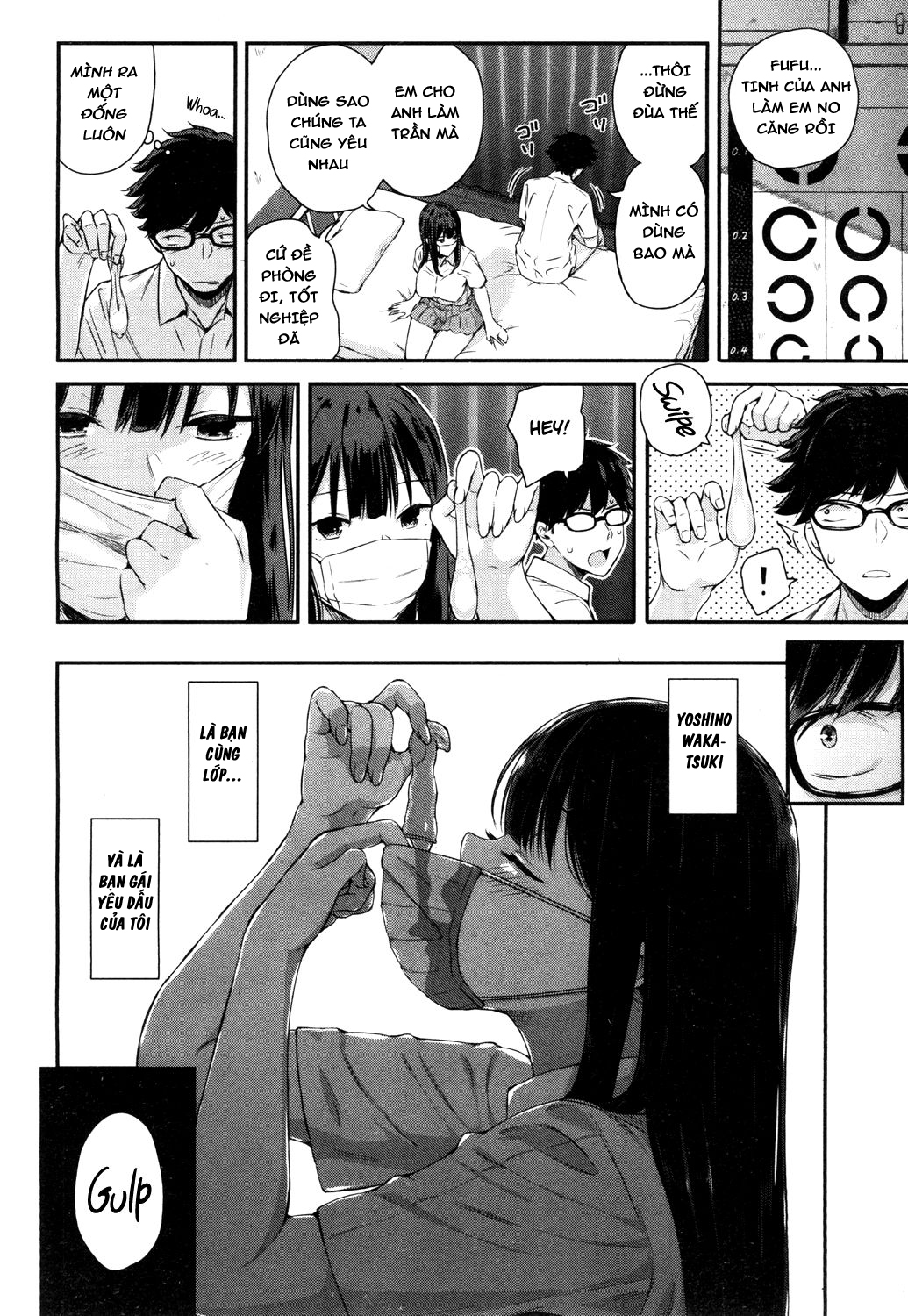 Đọc truyện hentai Wakatsuki, Mask wo Totteyo! - Chap 1