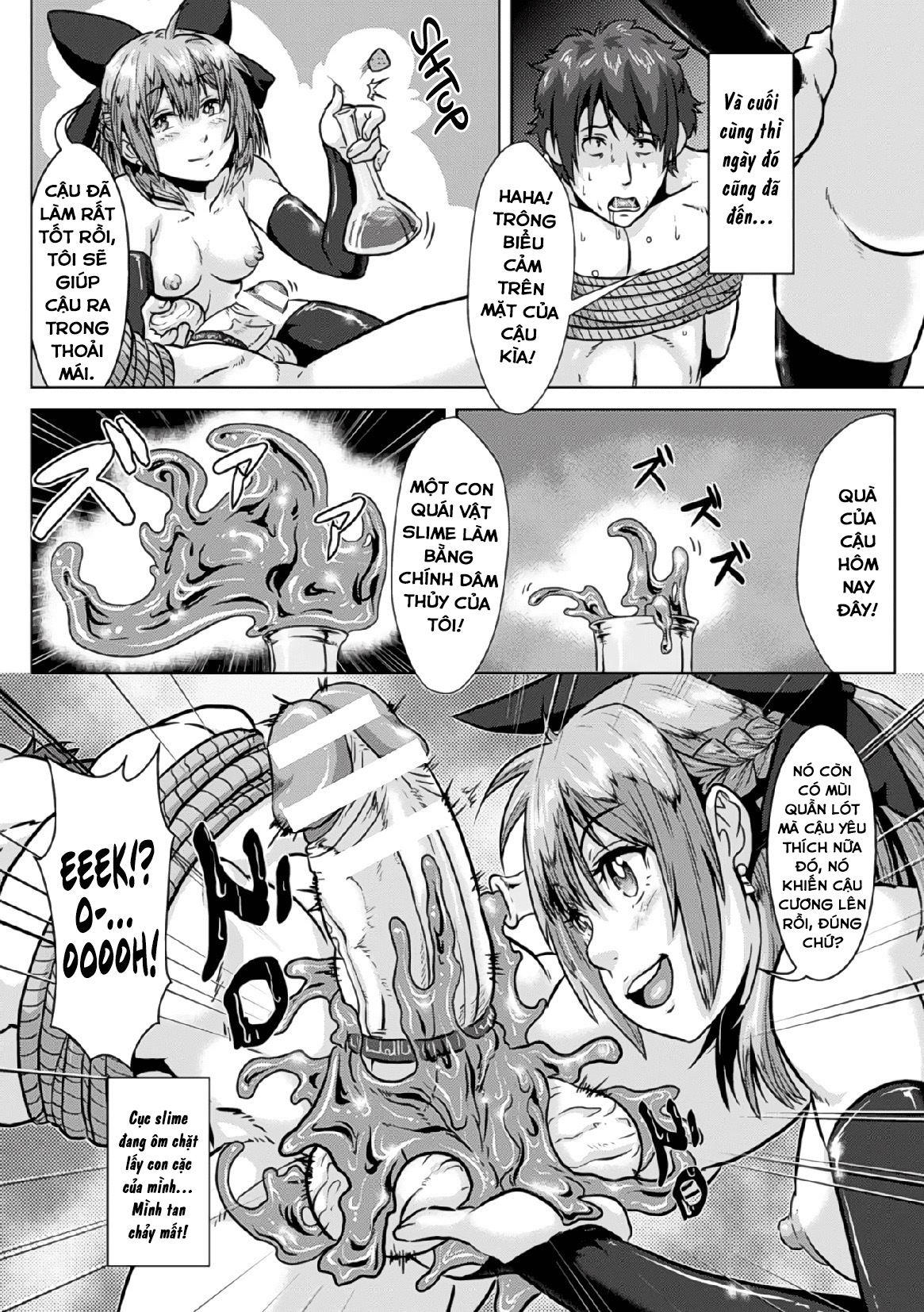 Đọc truyện hentai Binding Balls with Alchemy!? Squeezing Ripe Raw Material Difficulty Level A - Oneshot