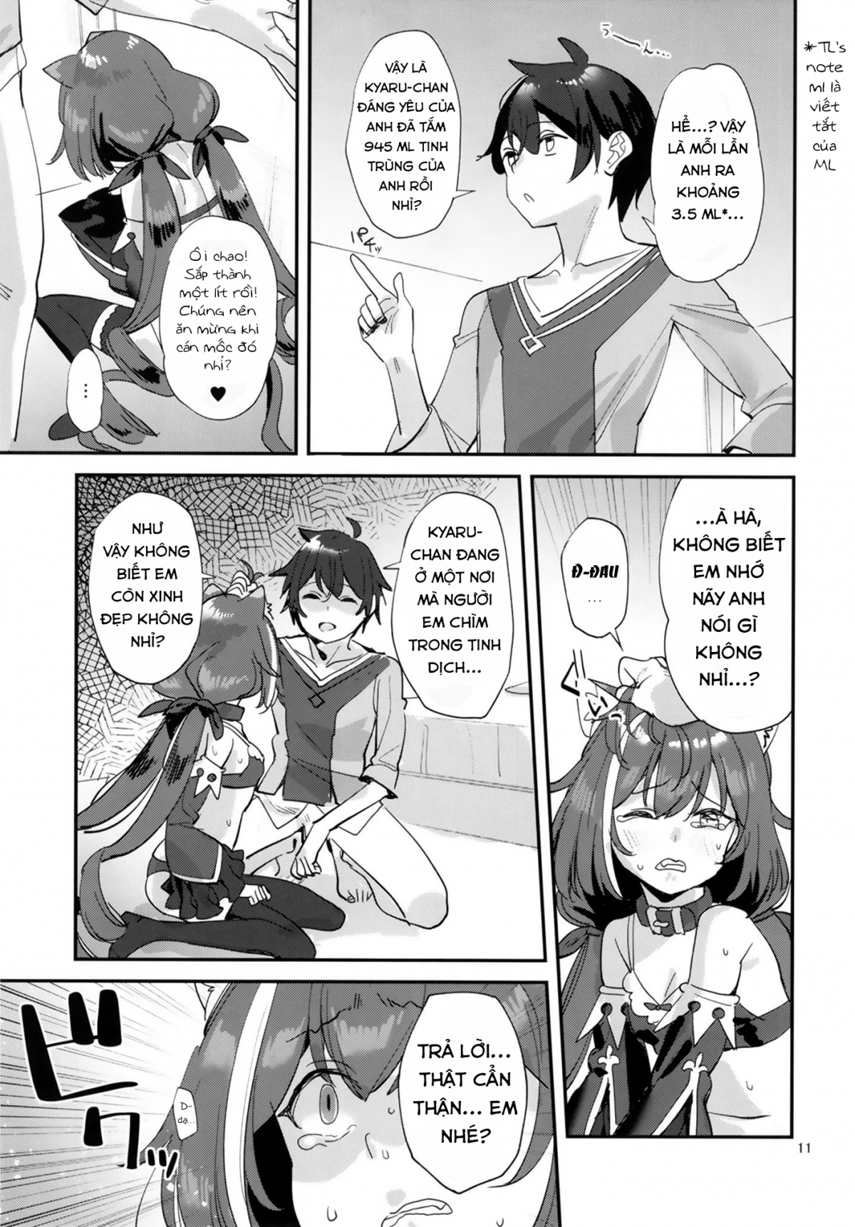 Đọc truyện hentai VÌ EM LÀ KẺ PHẢN BỘI KYARU - CHAN À ! - Chap 1