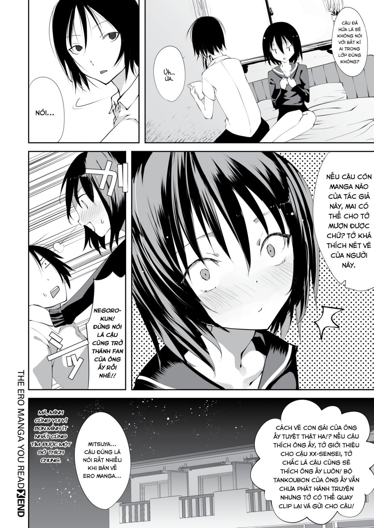 Đọc truyện hentai Quyển Ero Manga Cậu Thường Đọc - Oneshot
