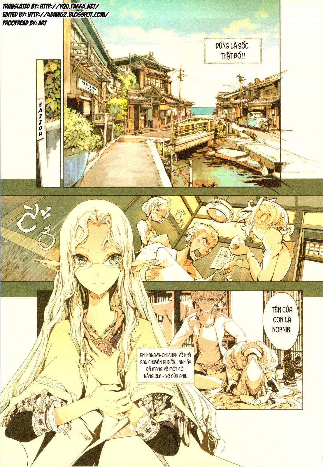 Đọc truyện hentai Cô Vợ Yêu Tinh - Tiền Truyện: Kanaya x Norn
