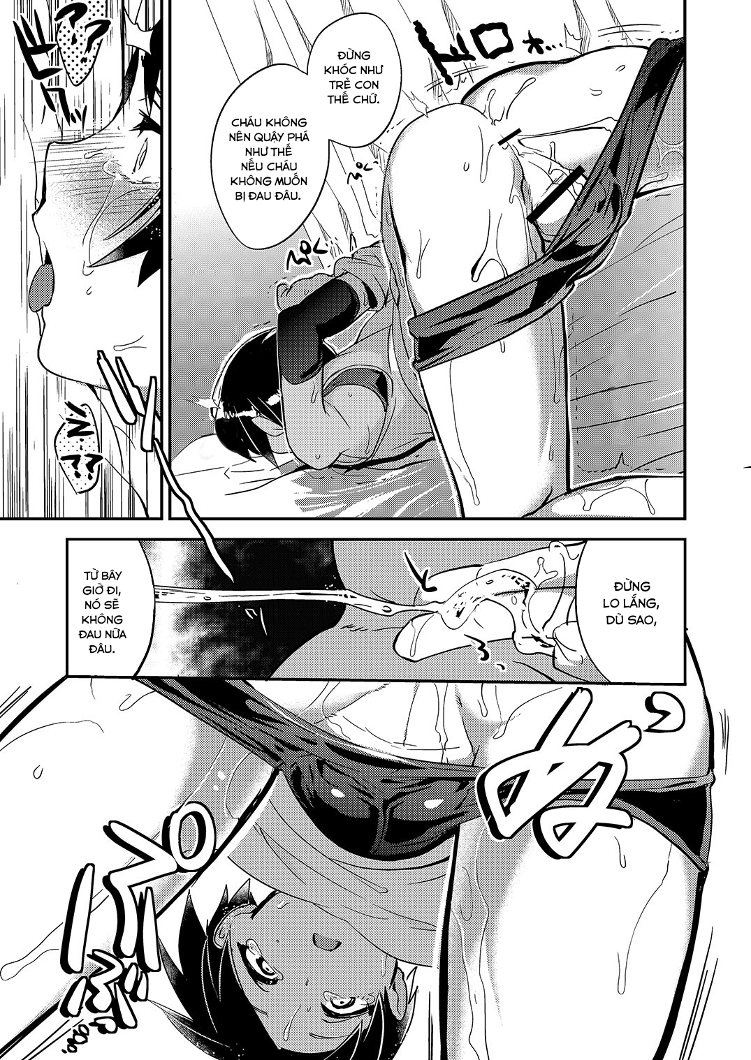 Đọc truyện hentai Nakimushi Buchou Make nai de - Oneshot