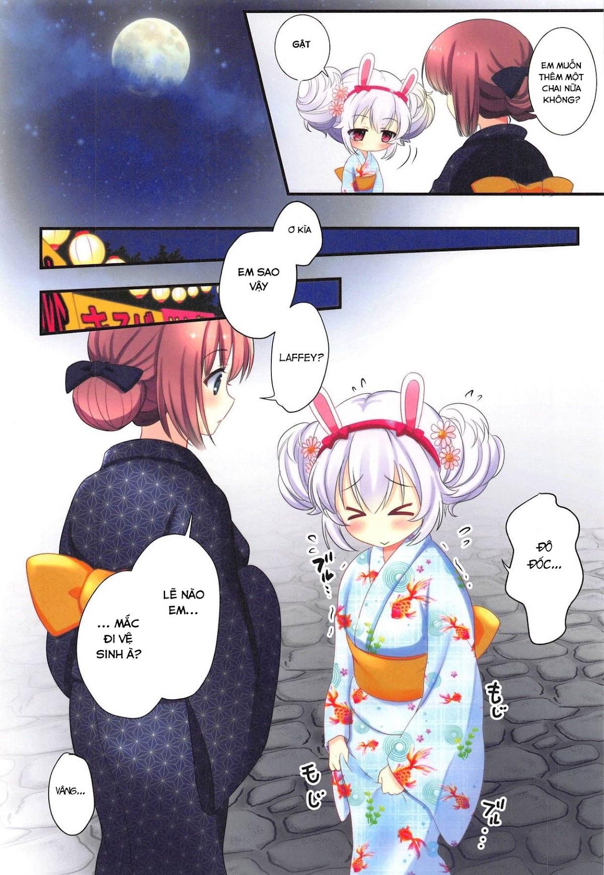 Đọc truyện hentai Natsumatsuri ( Azur Lane ) - Oneshot