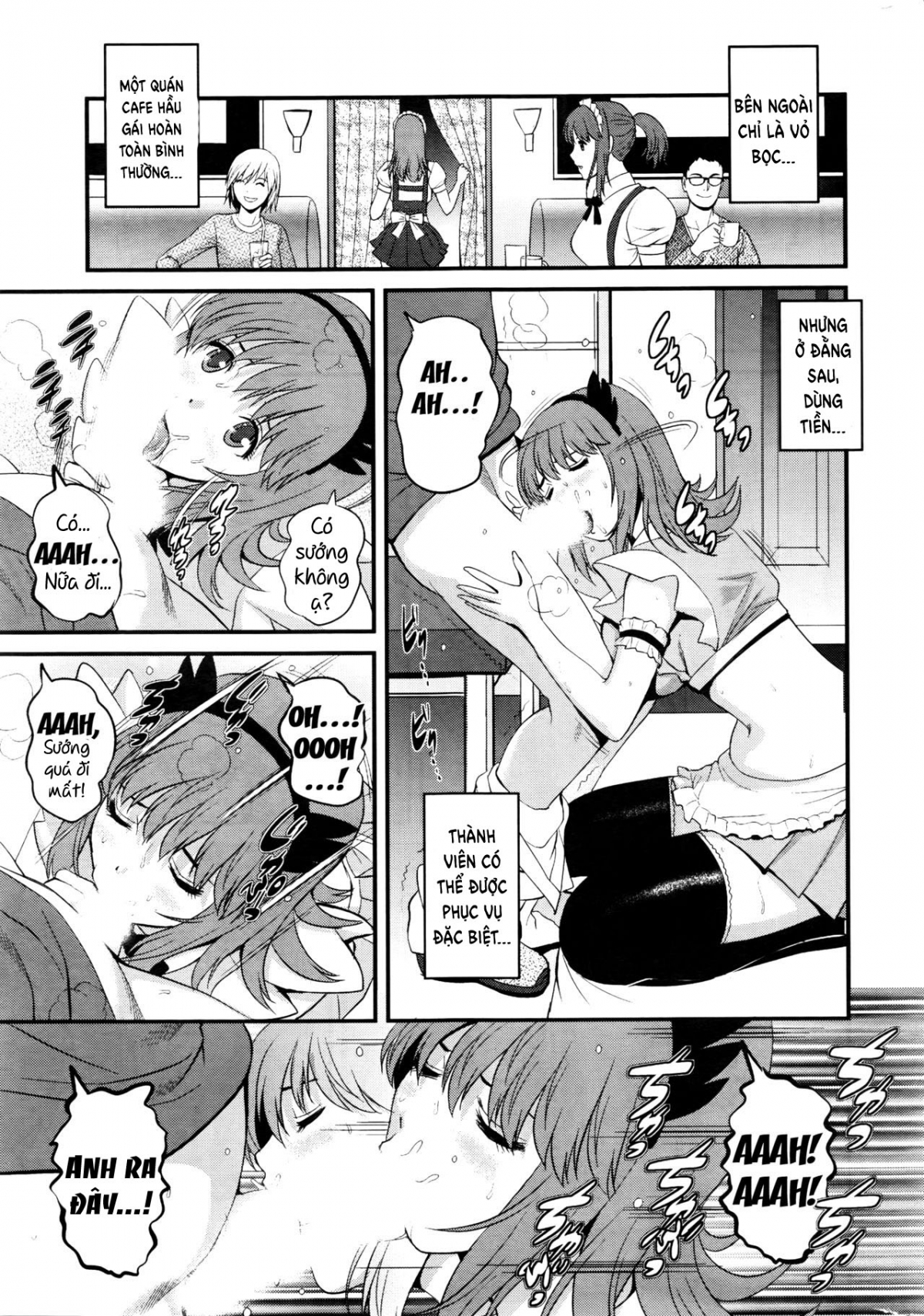 Đọc truyện hentai Pato Taimu Manaka-san 2nd - Chap 1