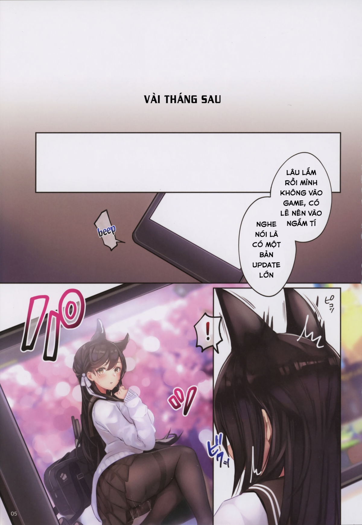 Đọc truyện hentai Junai NTR~Login Sabottara Yome ga Mesuinu Kaihatsu Sareteta~ (Azur Lane) - Oneshot