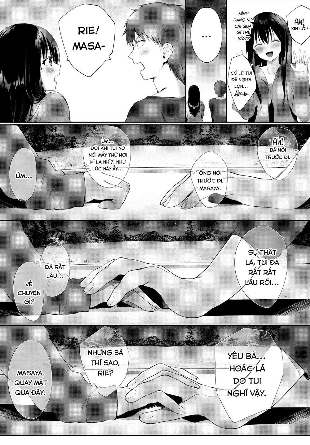 Đọc truyện hentai Bên Dưới Bầu Trời Đêm - Oneshot