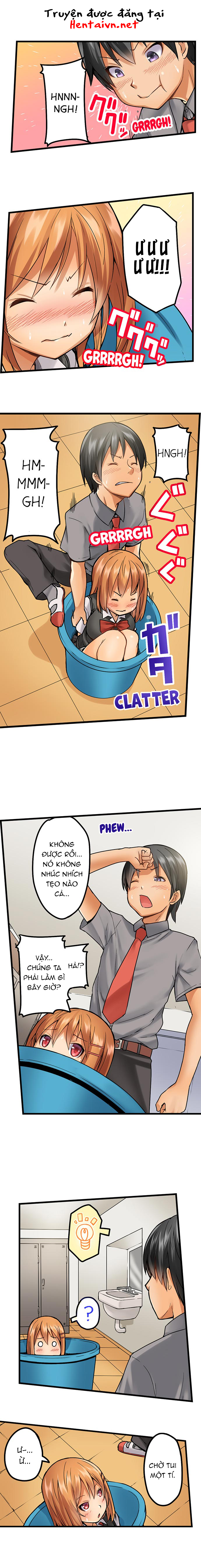 Đọc truyện hentai Trapped Sex in a Bucket - Chap 2